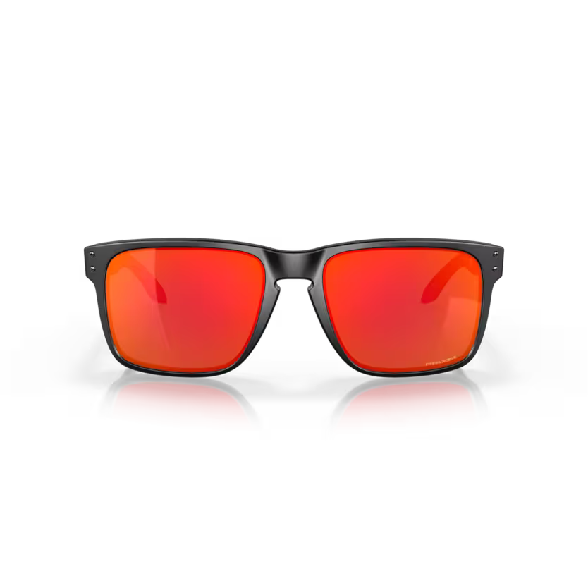 Front view of oakley holbrook xl #color_ matte black