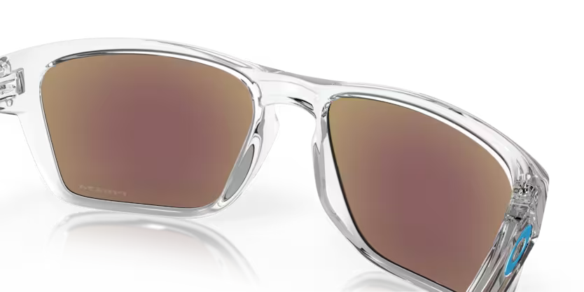 Top right view of oakley sylas xl #color_polished clear