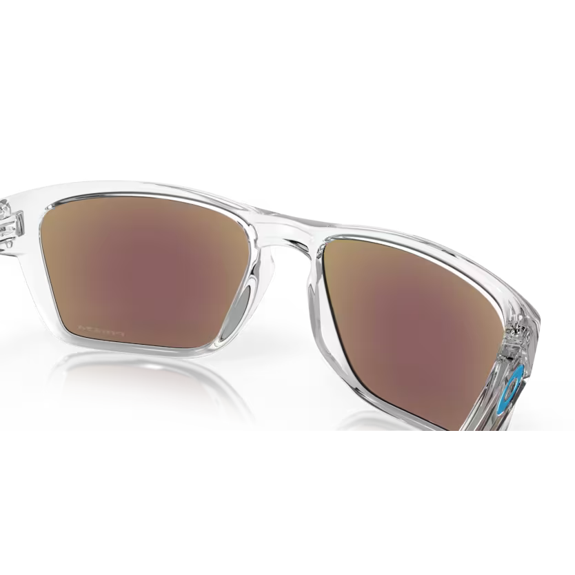 Top right view of oakley sylas xl #color_polished clear