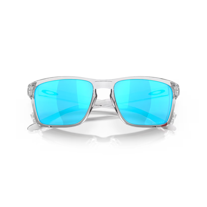 Folded view of oakley sylas xl #color_polished clear