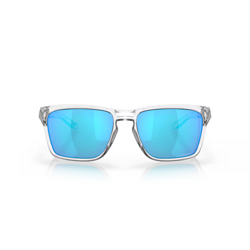 Front view of oakley sylas xl #color_ polished clear