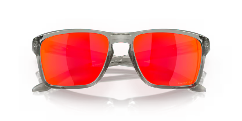 Folded view of oakley sylas xl #color_grey ink