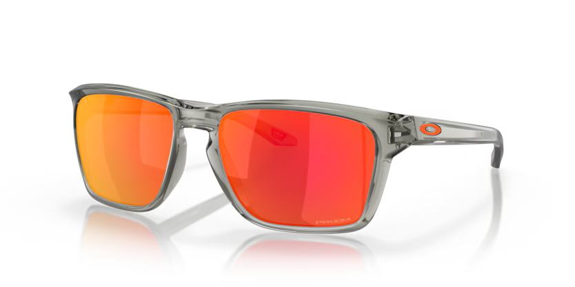 Left view of oakley sylas xl #color_ grey ink