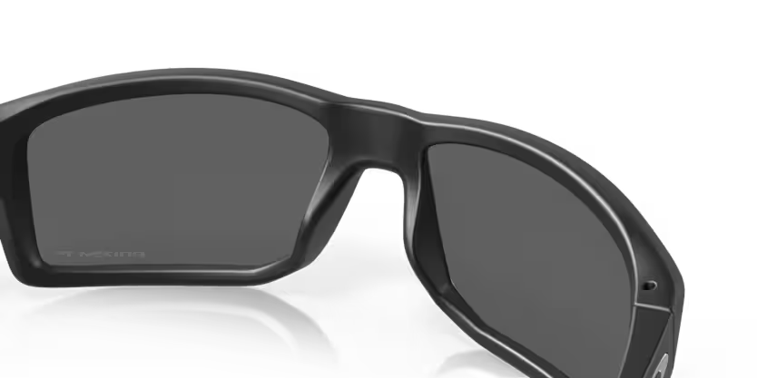 Right view of oakley gibston #color_matte black/prizm black