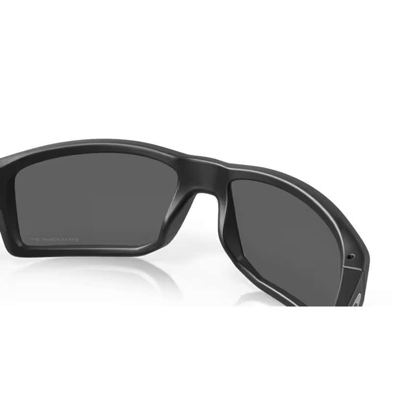 Right view of oakley gibston #color_matte black/prizm black