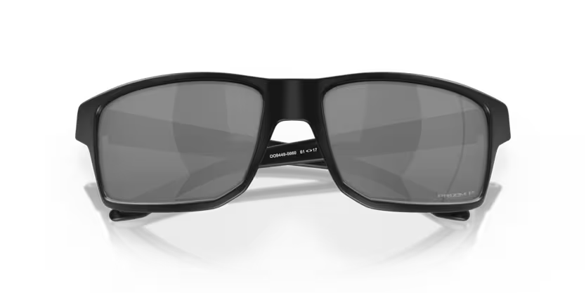 Folded view of oakley gibston #color_matte black/prizm black
