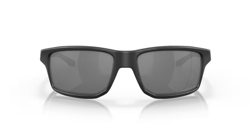 Front view of oakley gibston #color_matte black/prizm black