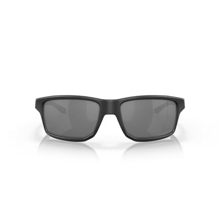 Front view of oakley gibston #color_matte black/prizm black