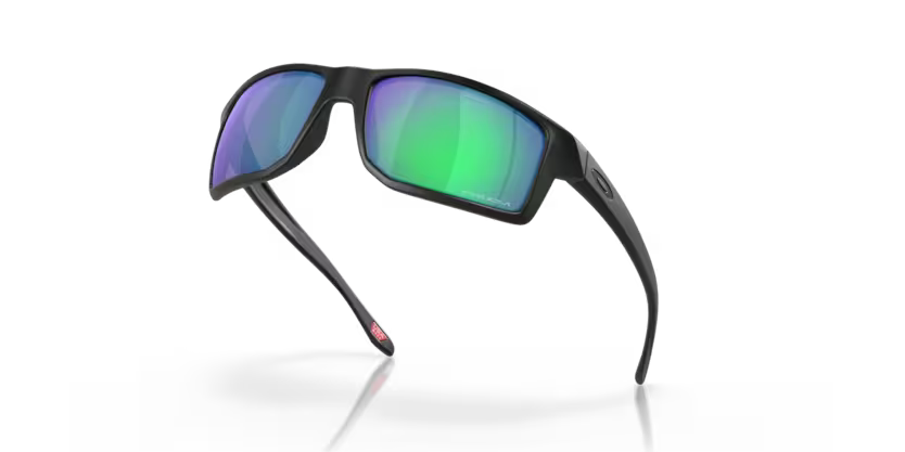 Top left view of oakley gibston #color_matte black