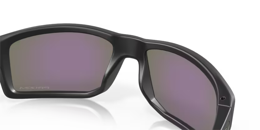 Right view of oakley gibston #color_matte black/prizm jade