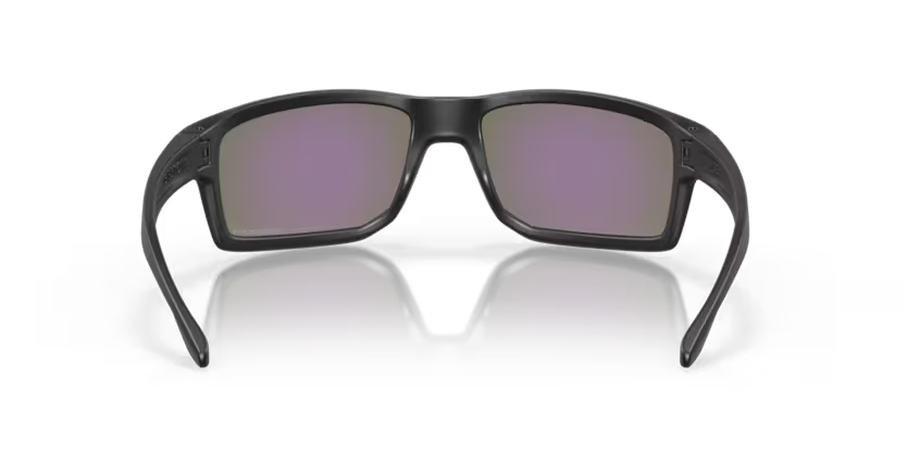 Back view of oakley gibston #color_matte black/prizm jade