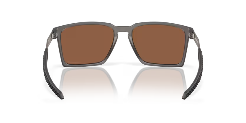 Back view of oakley exchange sun #color_satin grey smoke