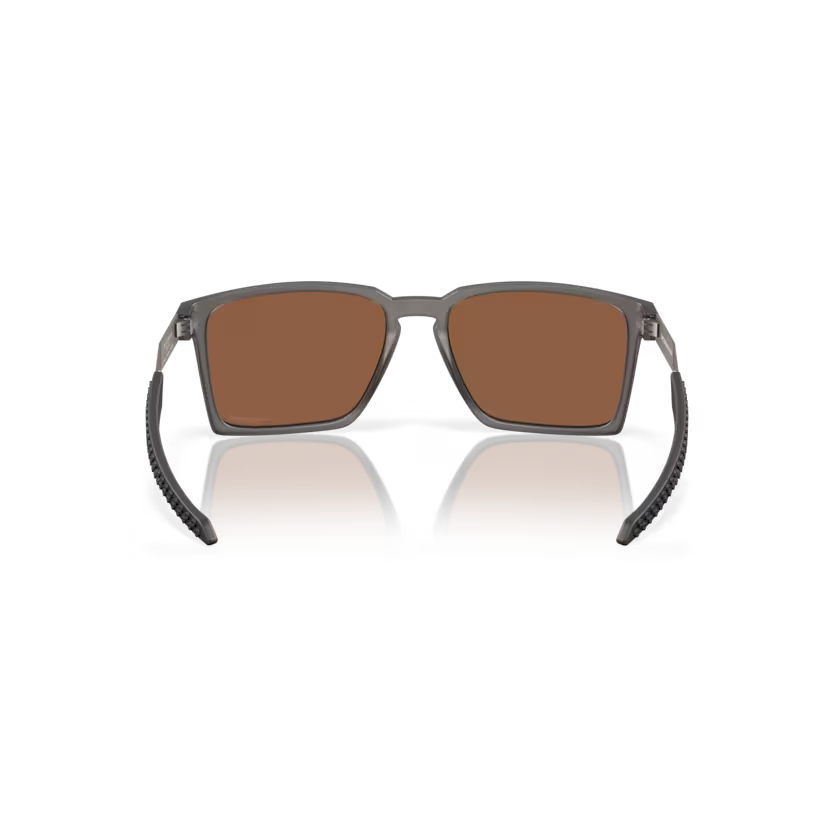 Back view of oakley exchange sun #color_satin grey smoke