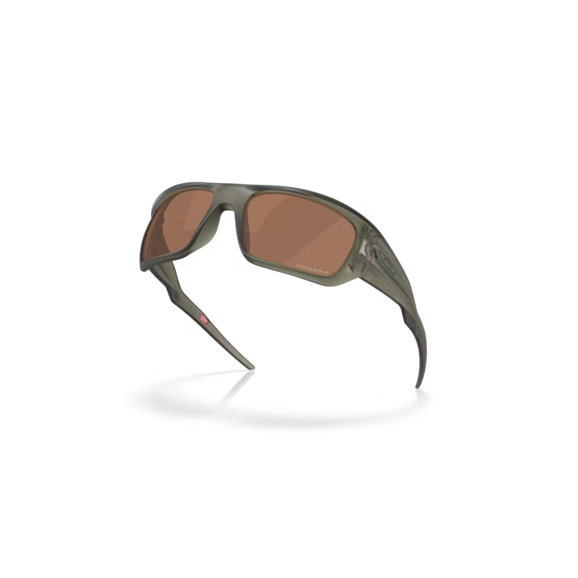 Top left view of oakley masseter #color_matte olive ink