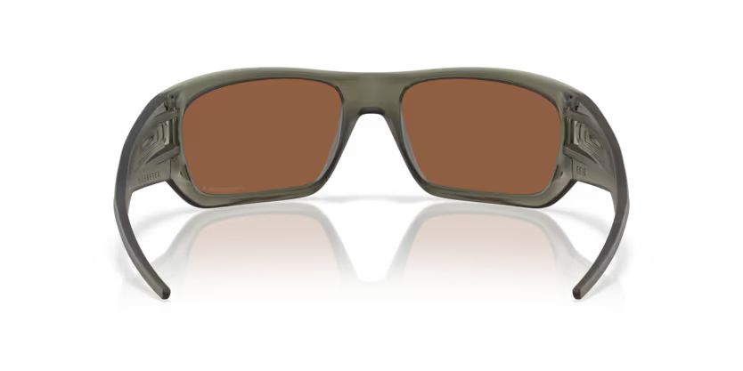 Back view of oakley masseter #color_matte olive ink
