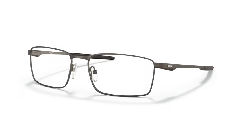 Side view of oakley fuller #color_ satin lead