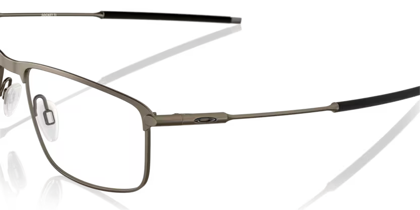 Top Right view of oakley socket ti #color__pewter