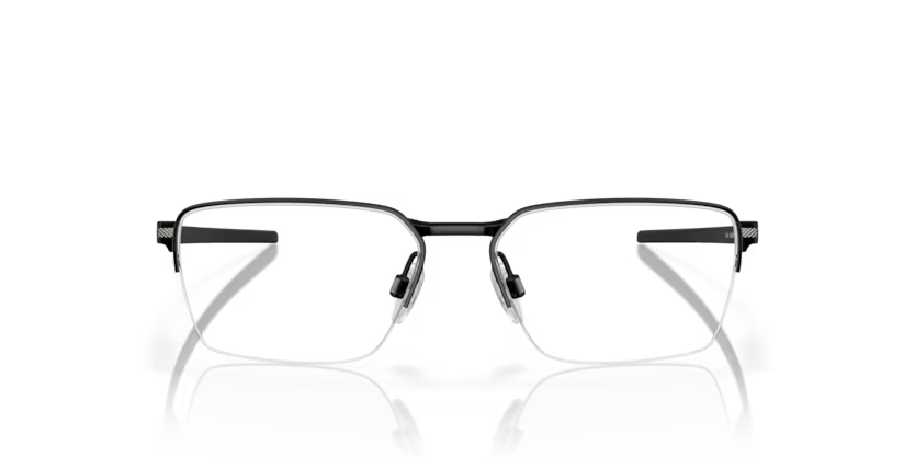 Front view of oakley sway bar #color__satin black