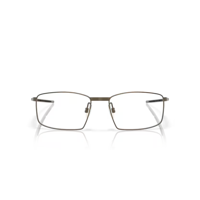 Front view of oakley burrow #color__pewter
