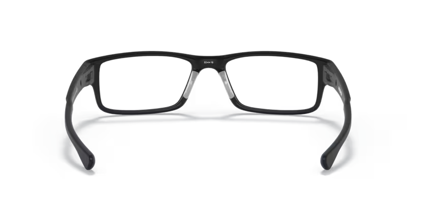 Back view of oakley metal plate #color__satin black