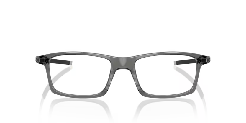 Front view of oakley pitchman #color__grey smoke