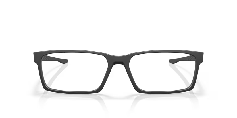 Front view of oakley overhead #color__satin black