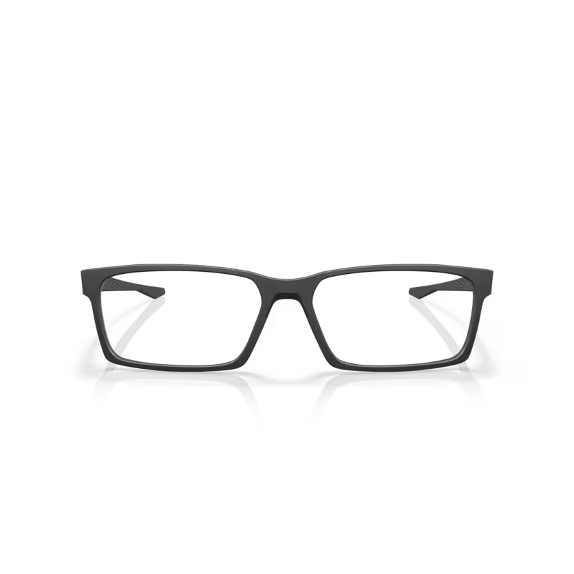 Front view of oakley overhead #color__satin black