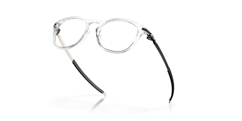 Top left view of oakley pitchman #color__clear