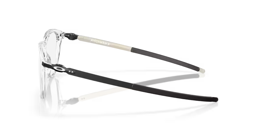 Side view of oakley pitchman #color__clear