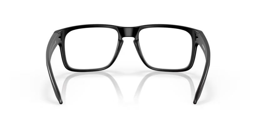Back view of oakley holbrook #color__satin black