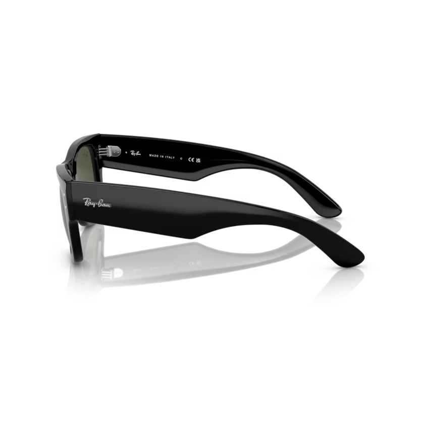 Left view of rayban mega wayfare #color_black