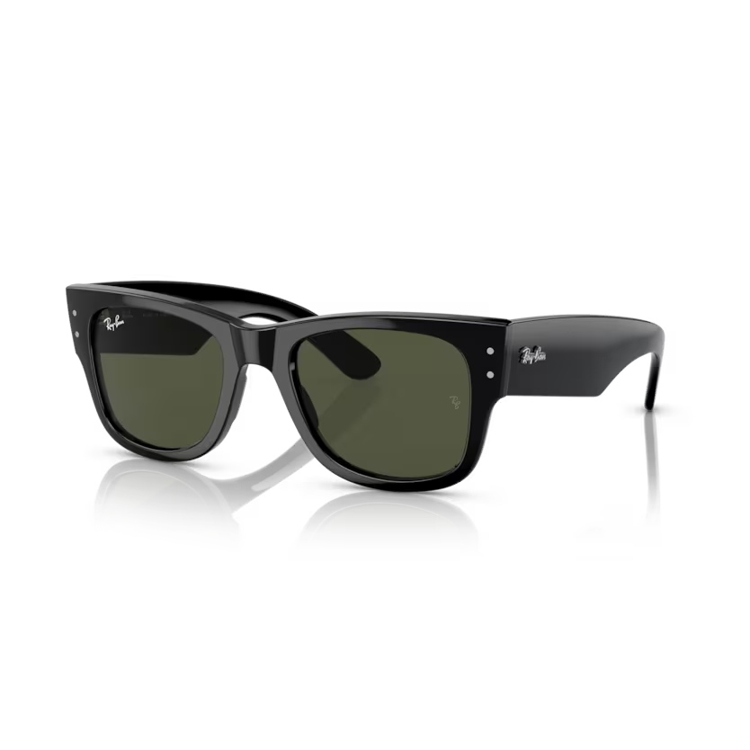 Side view of rayban mega wayfare #color_black