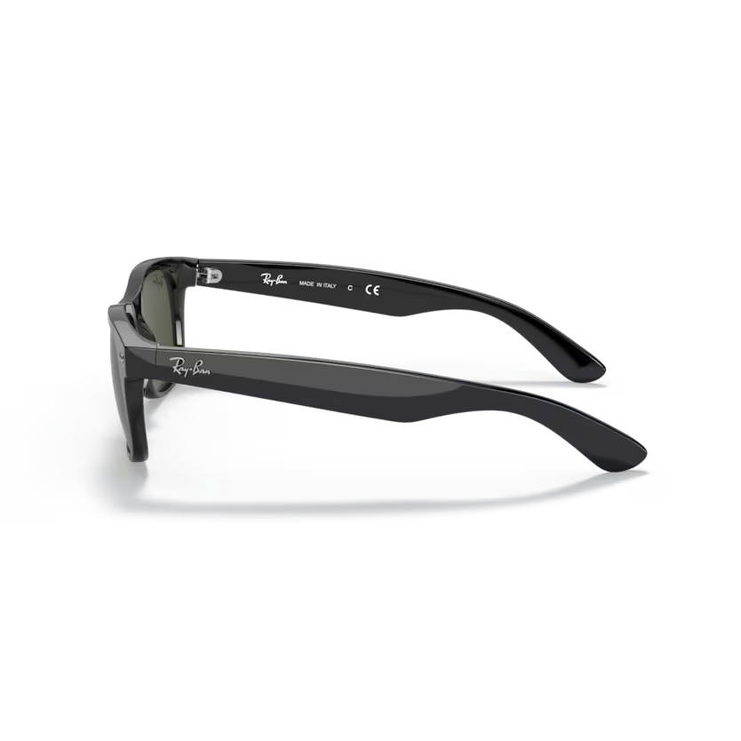 Side view of rayban new wayfarer #color_black