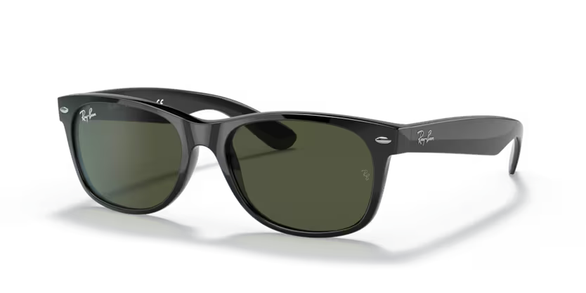 Left view of rayban new wayfarer #color_black