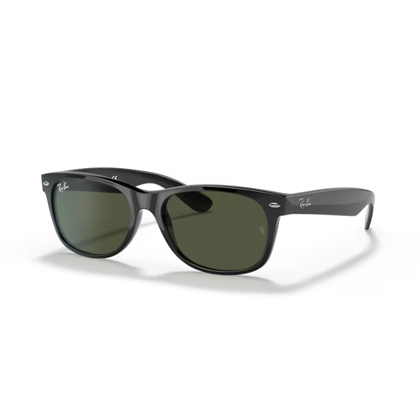 Left view of rayban new wayfarer #color_black