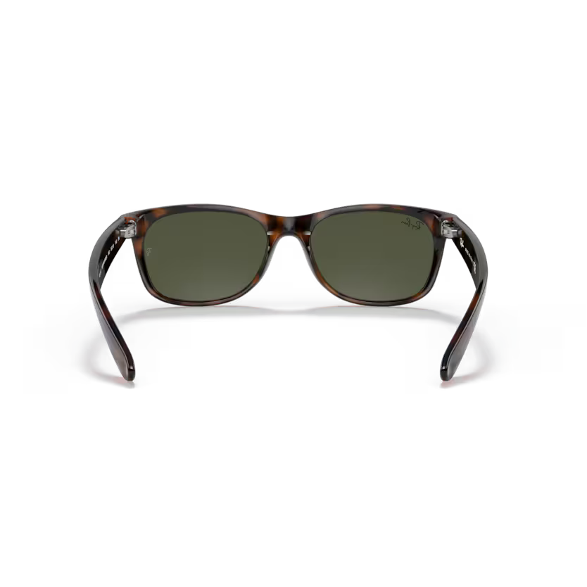 Back view of rayban new wayfarer #color_Tortoise