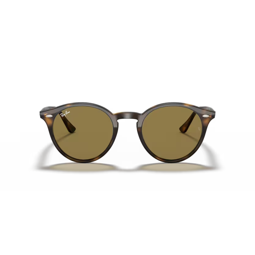 Front view of rayban RB2180 glasses #color_light havana