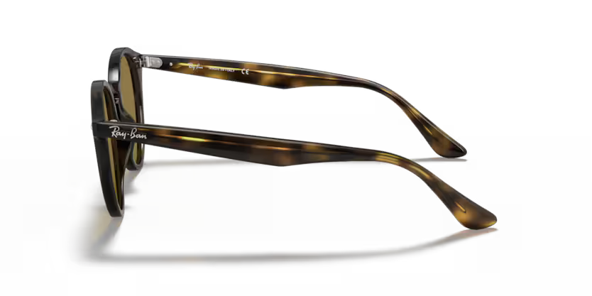 Side view of rayban RB2180 glasses #color_light havana
