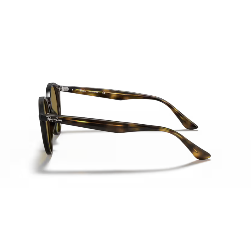 Side view of rayban RB2180 glasses #color_light havana