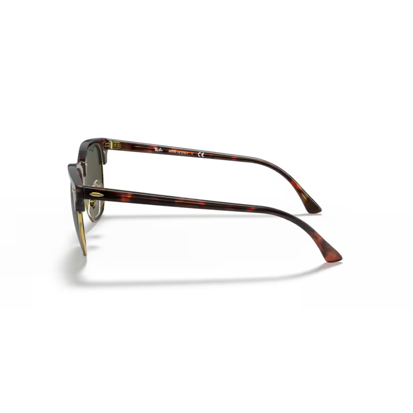 Side view of rayban clubmaster classic #color_MOCK TORTOISE ON ARISTA