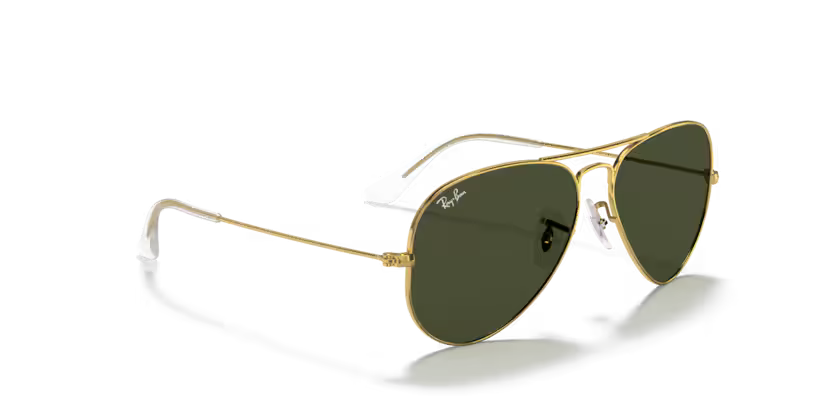 Right view of rayban aviator #color_arista