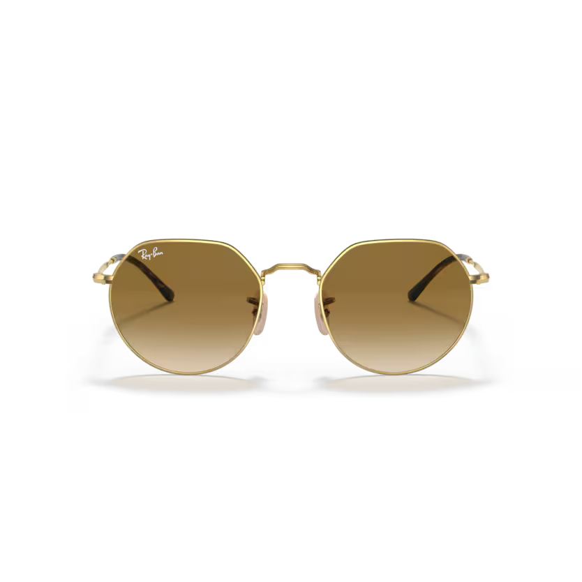 Folded view of rayban jack #color_arista