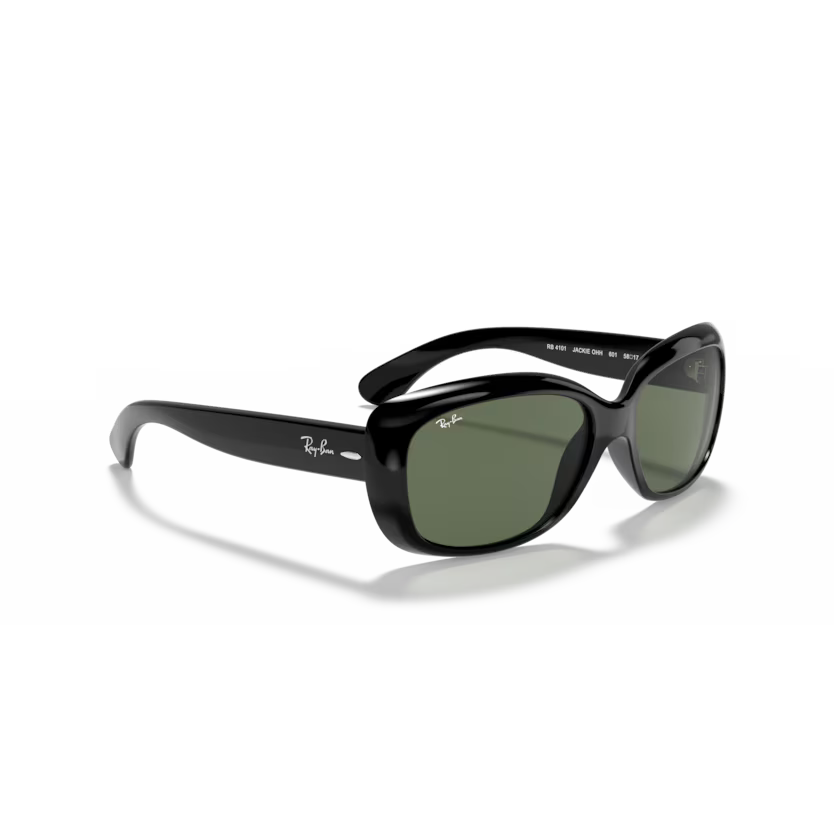Back view of rayban jackie ohh #color_black