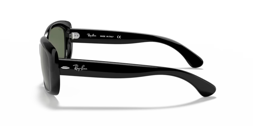 Side view of rayban jackie ohh #color_black