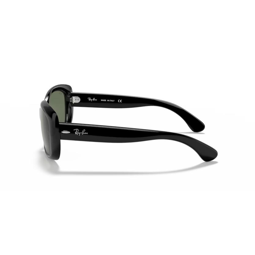 Side view of rayban jackie ohh #color_black