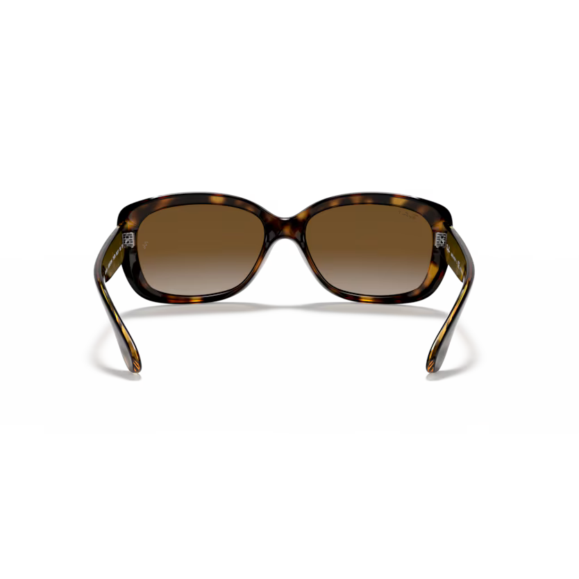 Back view of rayban jackie ohh #color_light havana brown lenses