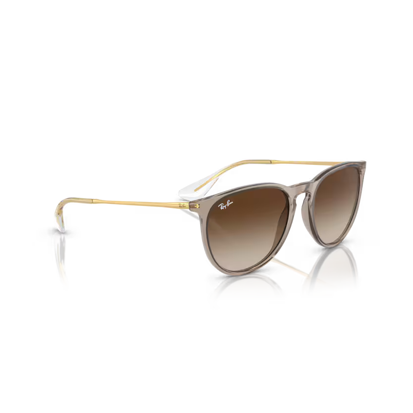 Right view of rayban justin #color_transparent light brown