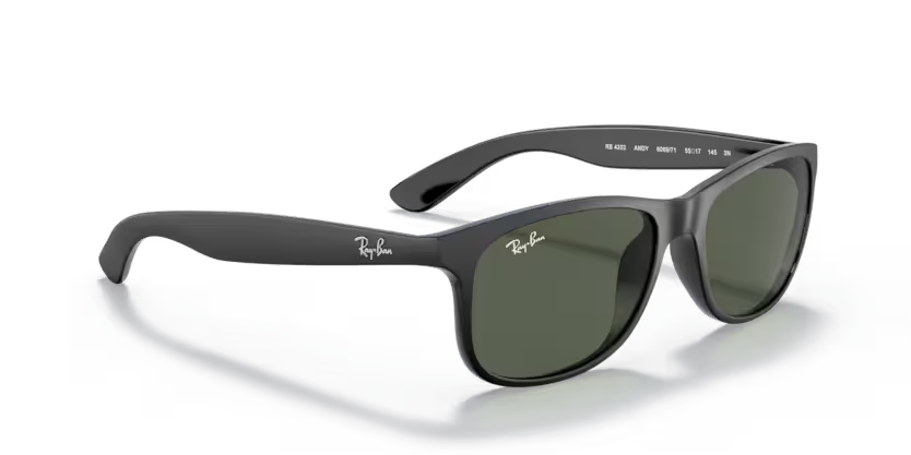 Right view of rayban andy #color_rubber black