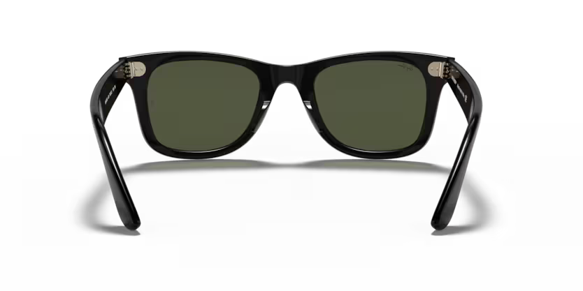 Back view of rayban wayfarer #color_black