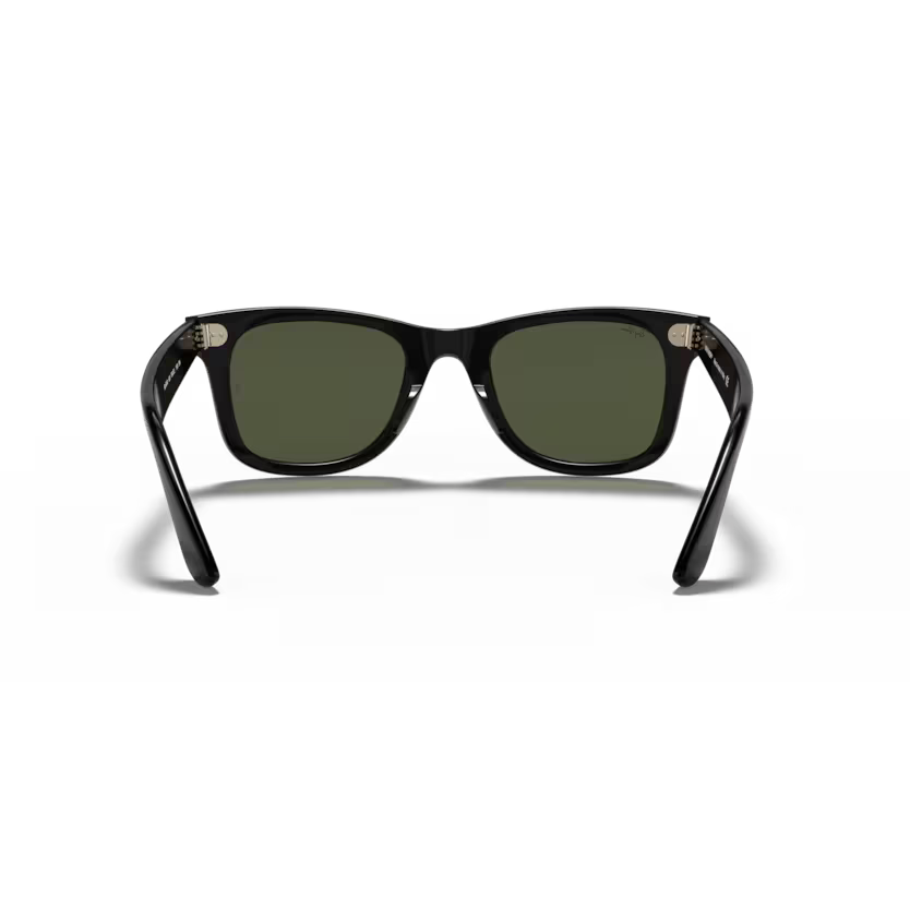 Back view of rayban wayfarer #color_black